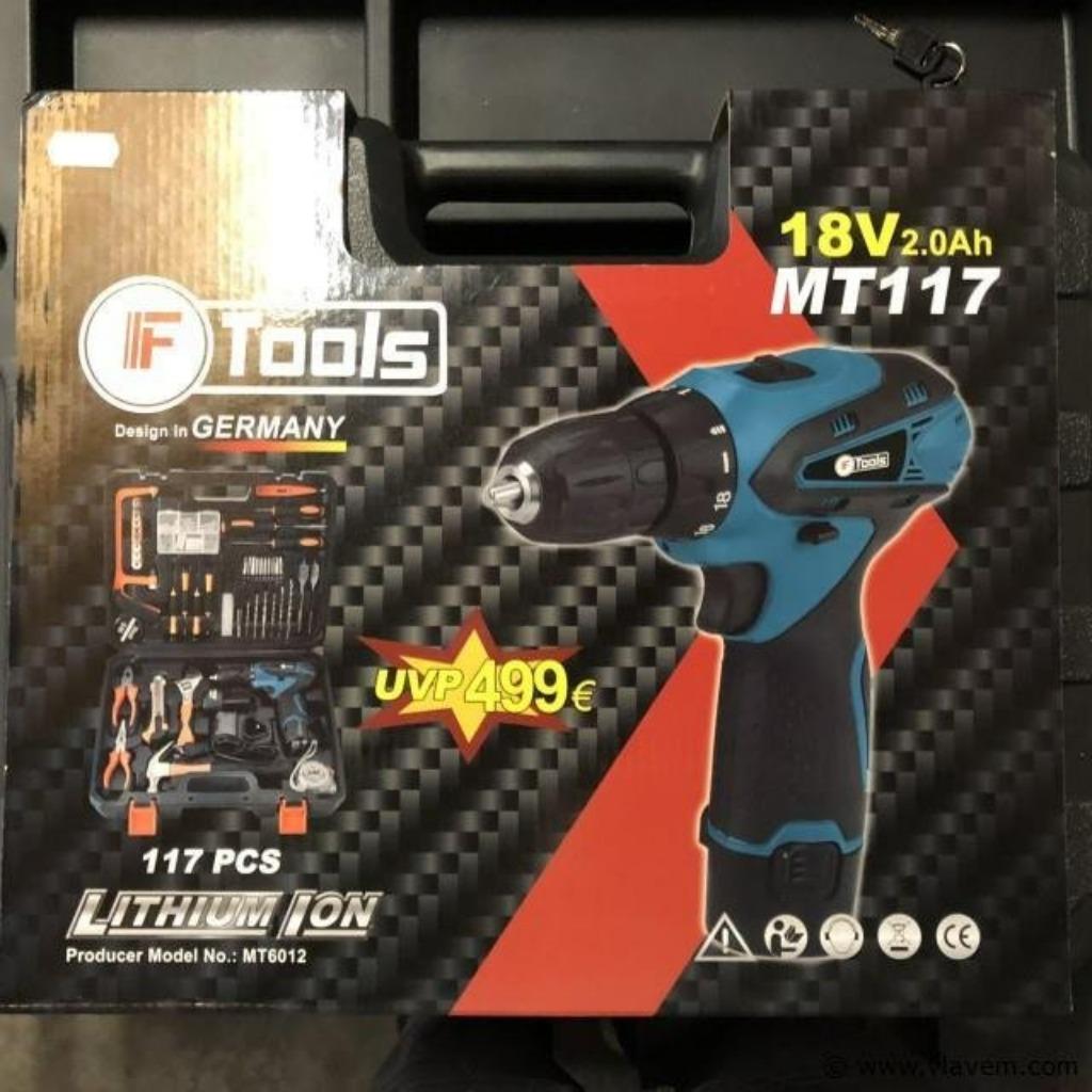 Boormachine met diverse tools | F-Tools | NIEUW uit voorraad, Ophalen, Nieuw