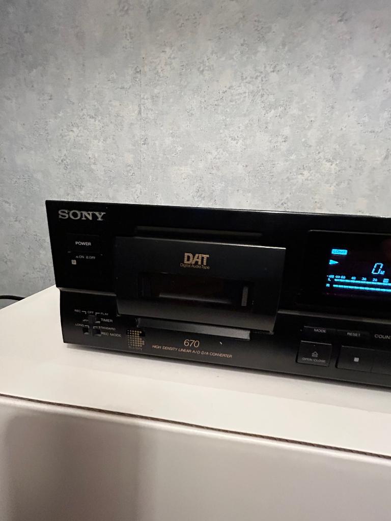 SONY DAT RECORDER 670, Ophalen of Verzenden, Sony