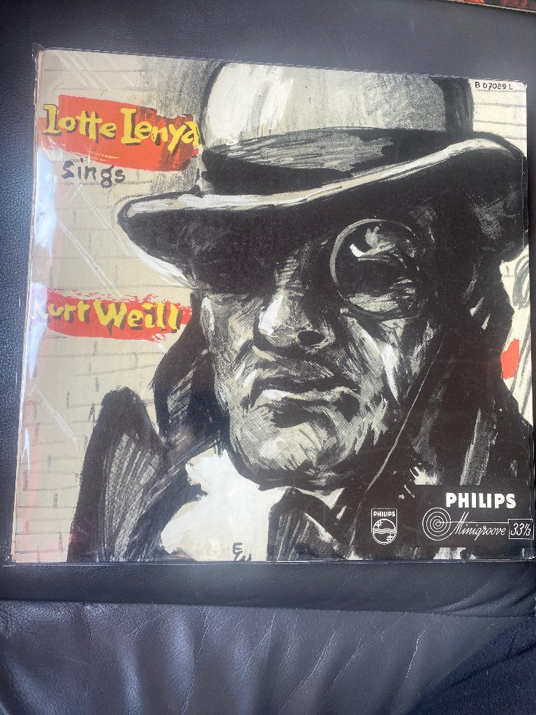 Lotte Lenya : Sings Kurt Weill ( lp vinyl), Ophalen of Verzenden, Zo goed als nieuw, 12 inch, Opera of Operette