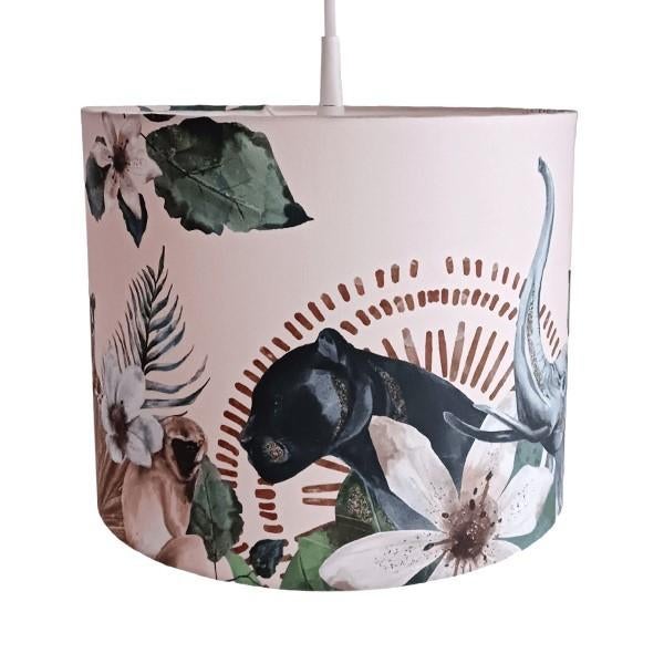 Hanglamp Jungle Gold Aquarel Roze Little Dreamzzz, Kinderen en Baby's, Kinderkamer | Inrichting en Decoratie, Nieuw, Lamp, Ophalen of Verzenden