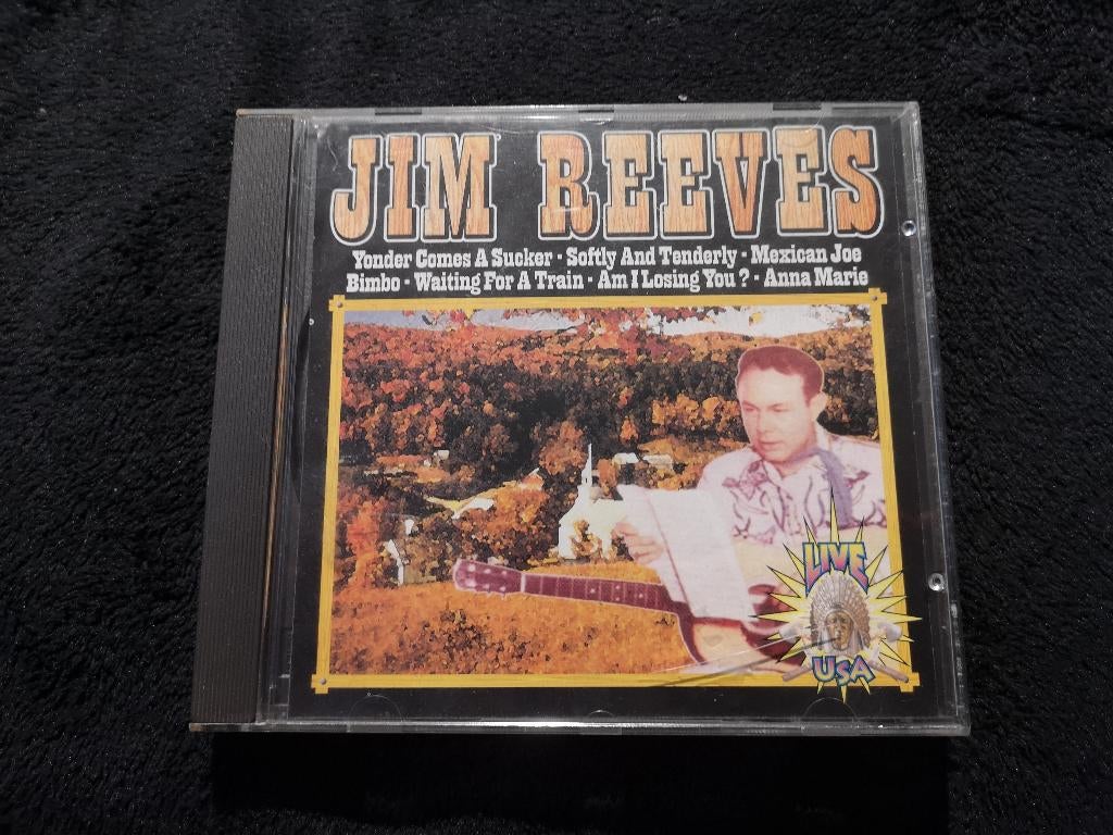Jim Reeves - Live USA, Ophalen of Verzenden, Gebruikt