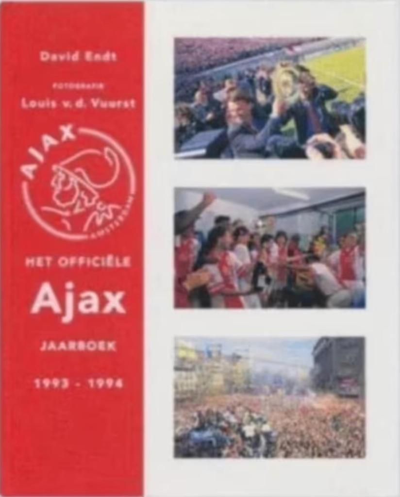 Het Officiële Ajax Jaarboek 1993-1994, Boeken, Sportboeken, Zo goed als nieuw, Watersport en Hengelsport, Ophalen of Verzenden
