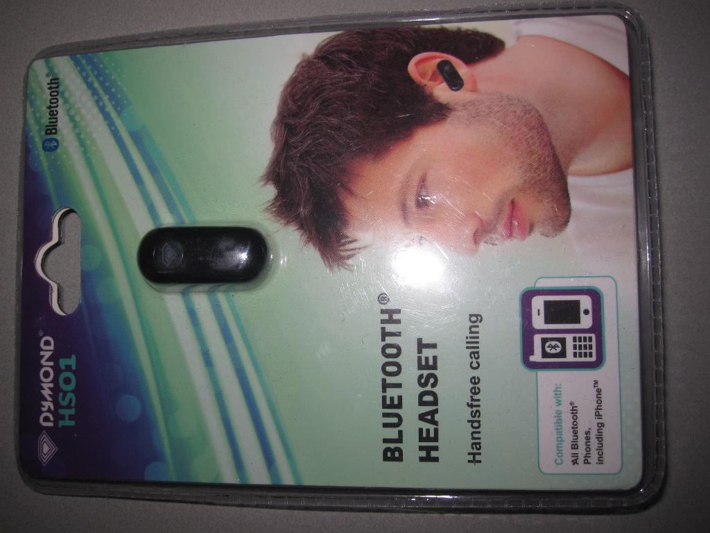 Bluetooth Headset Dymond HS01, Ophalen of Verzenden, Nieuw, In gehoorgang (in-ear), Bluetooth