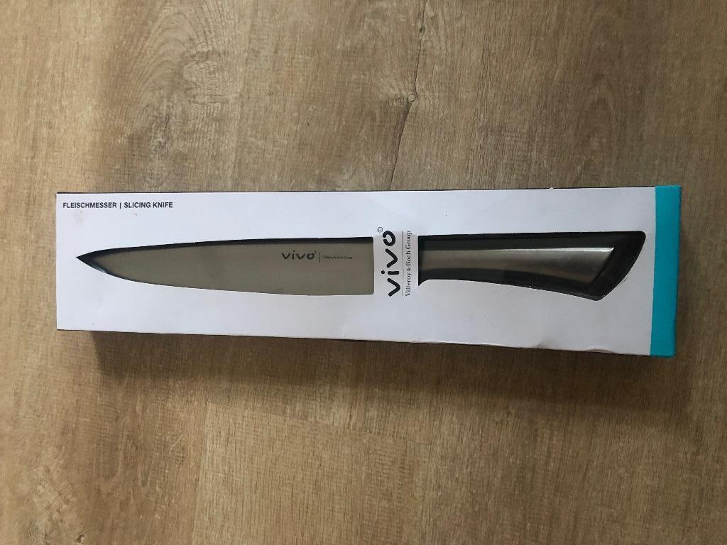 Villeroy & Boch Koksmes 8” nieuw, Huis en Inrichting, Keuken | Bestek, Ophalen of Verzenden, Nieuw, Rvs of Chroom