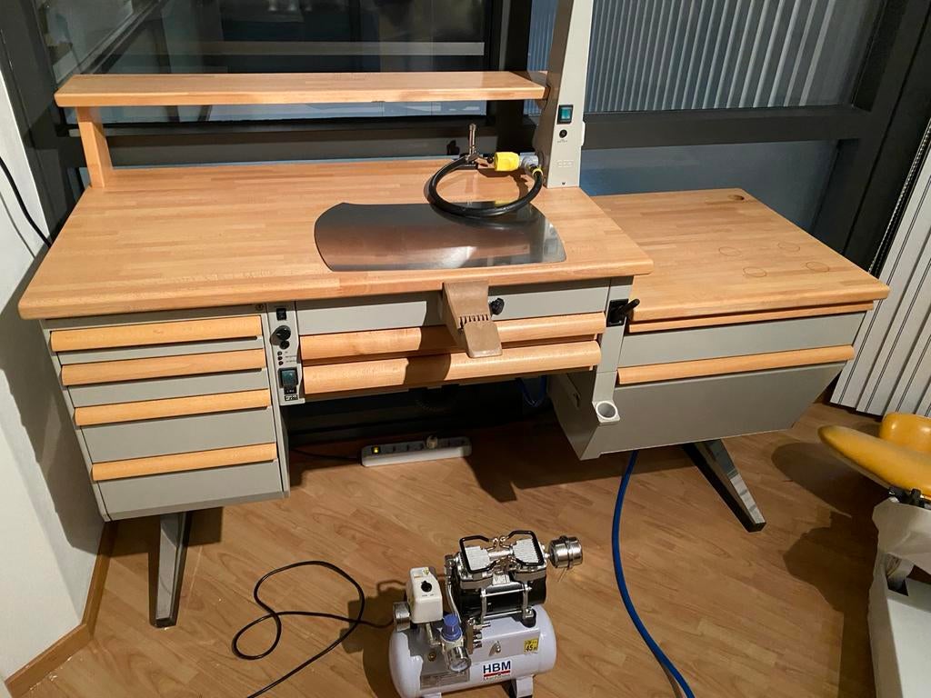 Erio Tandtechniek Tafel - Werkbank, Ophalen of Verzenden