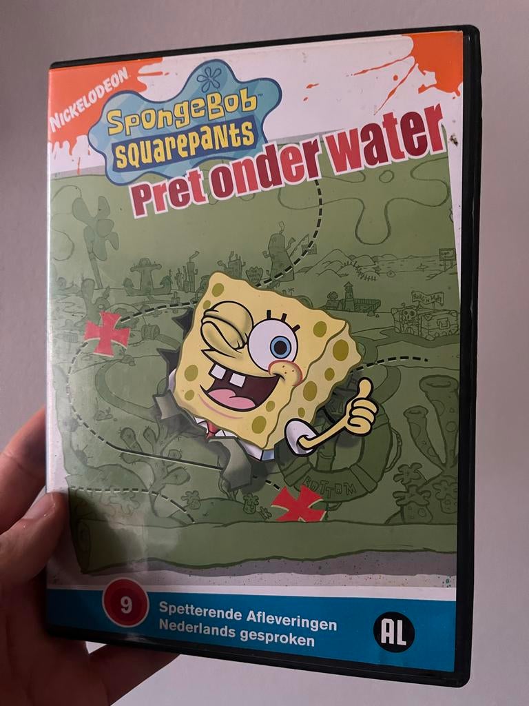 Spongebob Squarepants - Pret Onder Water dvd, Cd's en Dvd's, Dvd's | Kinderen en Jeugd, Alle leeftijden, Ophalen of Verzenden