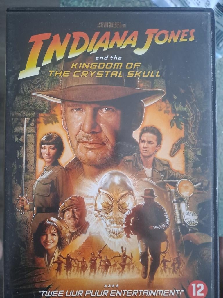 Indiana jones 4 (dvd), Vanaf 12 jaar, Ophalen of Verzenden, Zo goed als nieuw