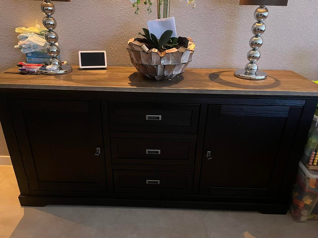 Dressoir, hoektafel en sidetable, Ophalen, Zo goed als nieuw, 25 tot 50 cm