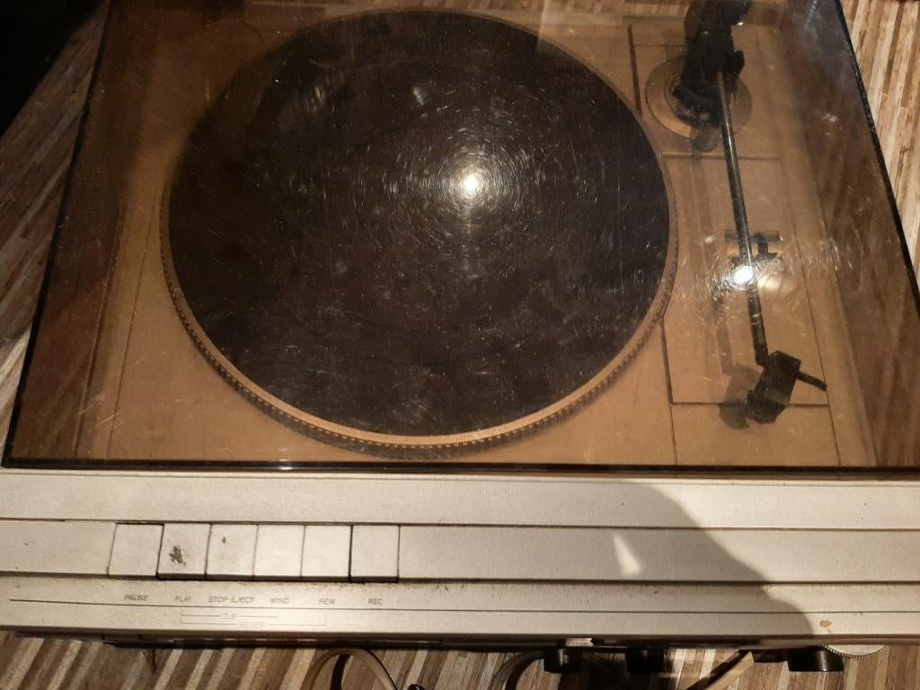 Philips 1042 muziekcentrum met platenspeler/casette etc, Ophalen, Gebruikt, Philips