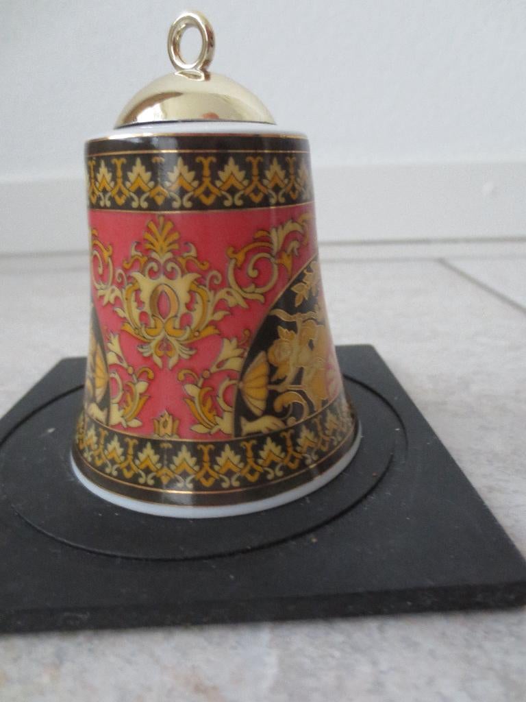 VERSACE Medusa kerst klok ROSENTHAL Porcelain, Ophalen of Verzenden