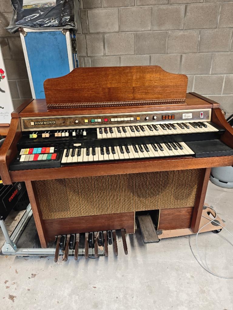 Hammond Aurora 8022KM – Vintage orgel Leslie, Muziek en Instrumenten, Ophalen, Gebruikt, 2 klavieren, Orgel
