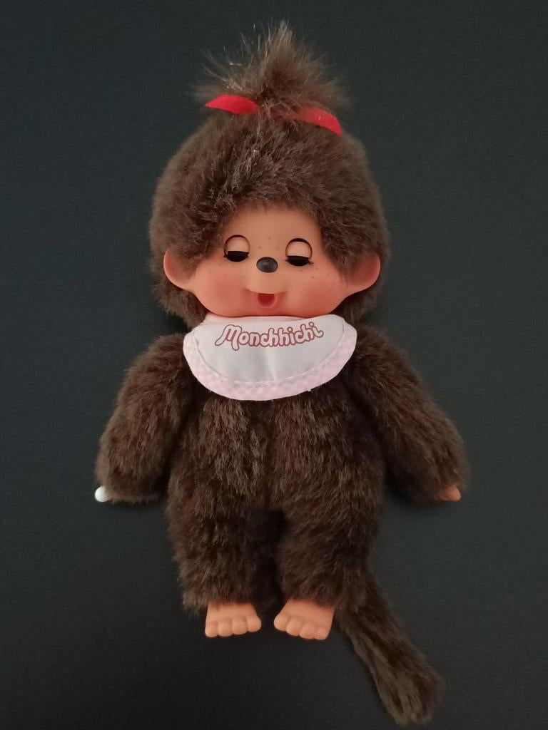 Monchhichi Sekiguchi 20cm., Verzamelen, Poppen, Ophalen of Verzenden, Gebruikt, Pop
