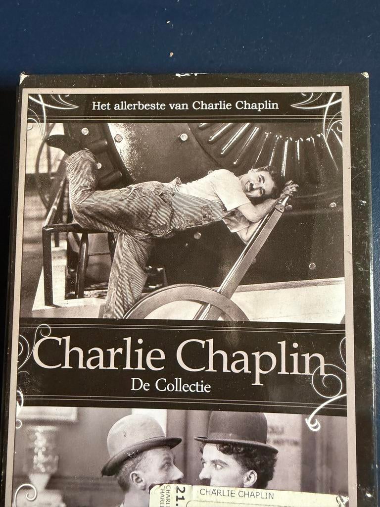 Charlie Chaplin De Collectie DVD Boxset, Alle leeftijden, Ophalen, Gebruikt, Boxset