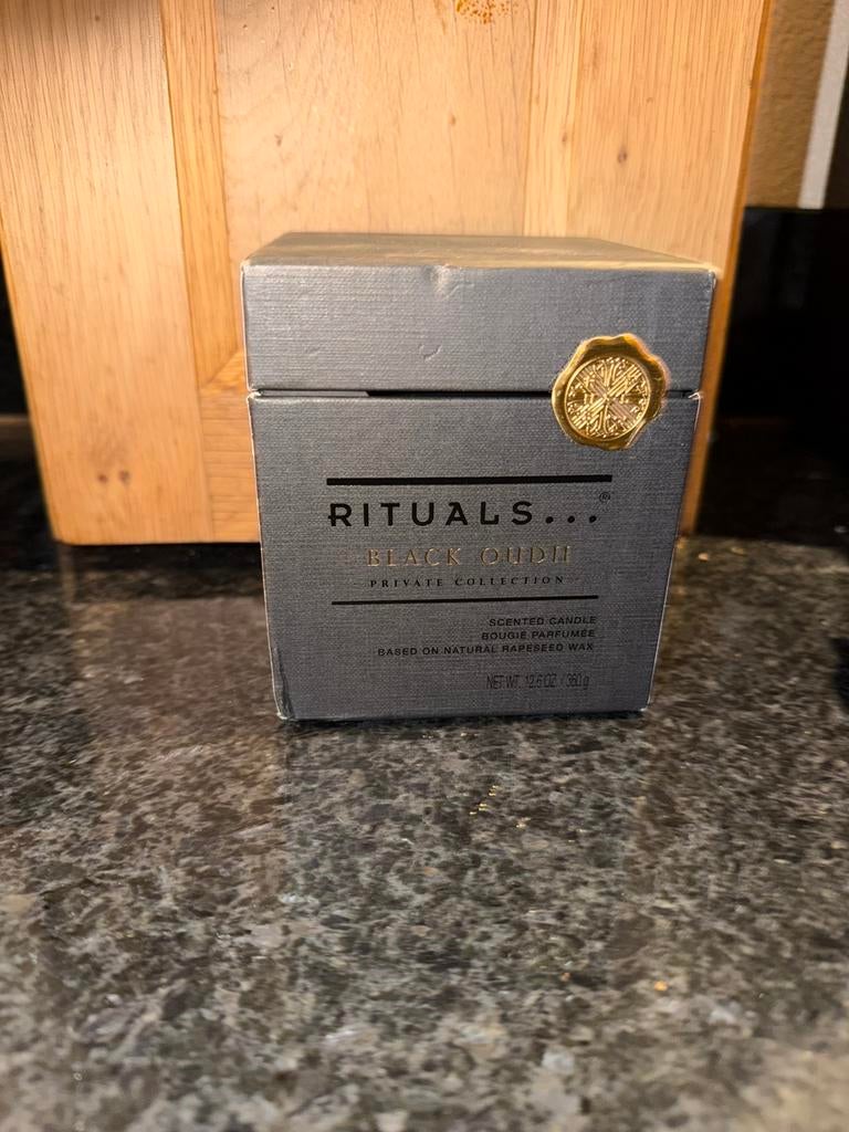 Nieuwe Rituals Black Oudh kaars, Ophalen, Nieuw, Overige materialen, Minder dan 25 cm