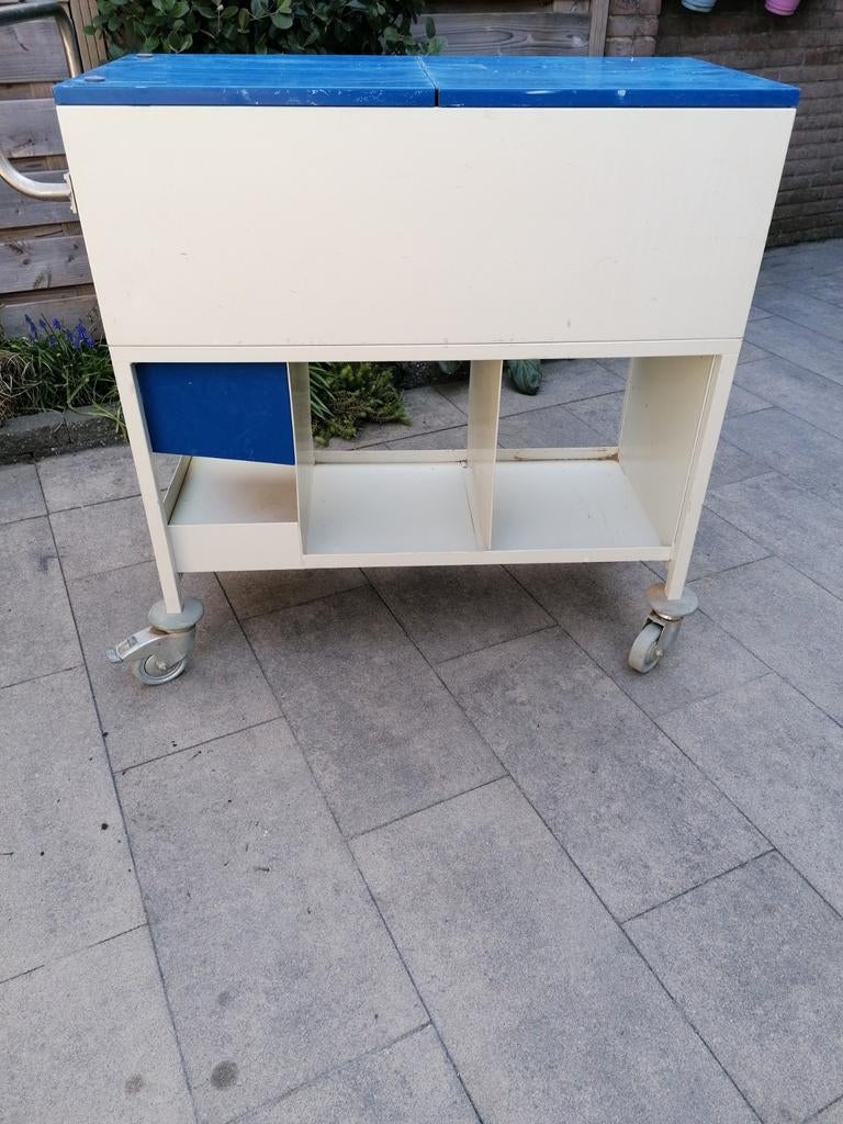 Rijdende archiefkast. Gereedschapwagen. Transportwagen., Ophalen, Gebruikt, 50 tot 100 cm, Minder dan 100 cm