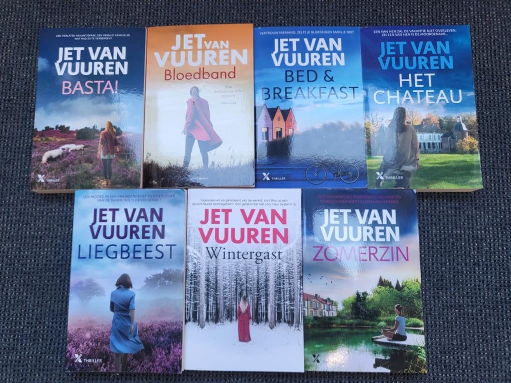 Jet van Vuuren thrillers: Vrouwen in de hoofdrol, Ophalen of Verzenden, Zo goed als nieuw
