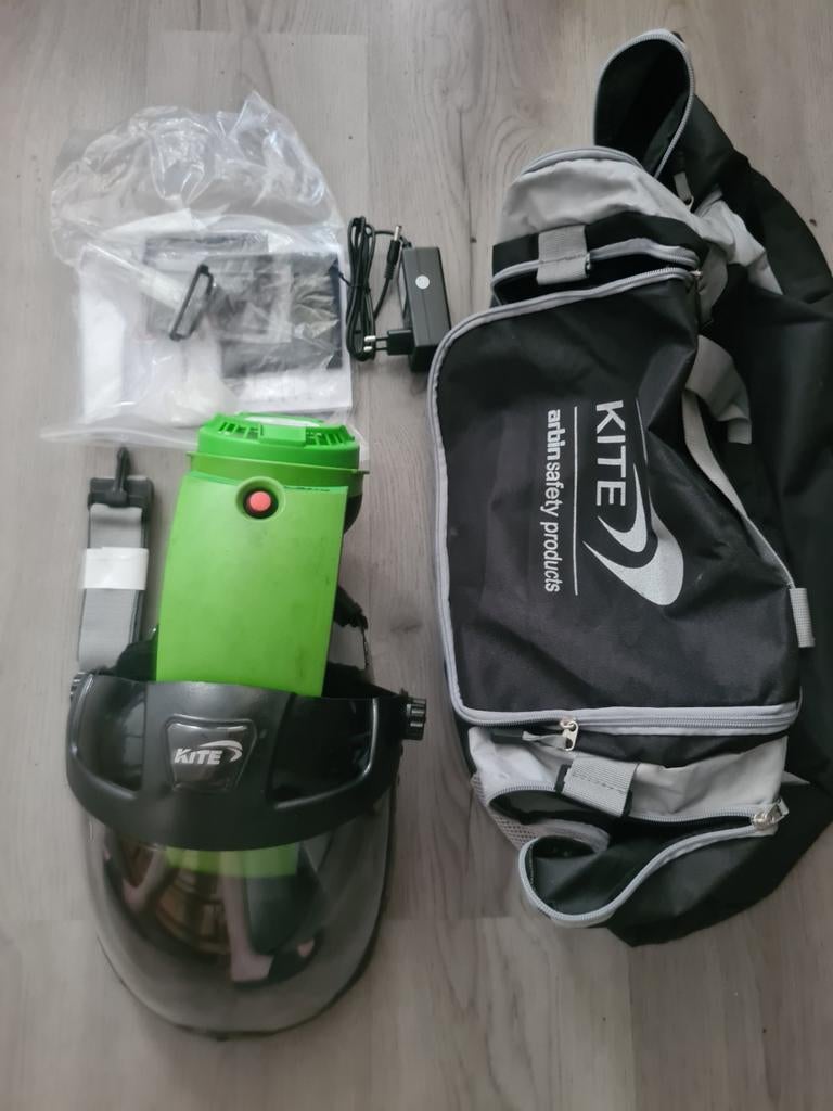 Arbin Safety Products KITE PAPR Systeem met Vizier, Doe-het-zelf en Verbouw, Laskappen, Ophalen of Verzenden, Gebruikt