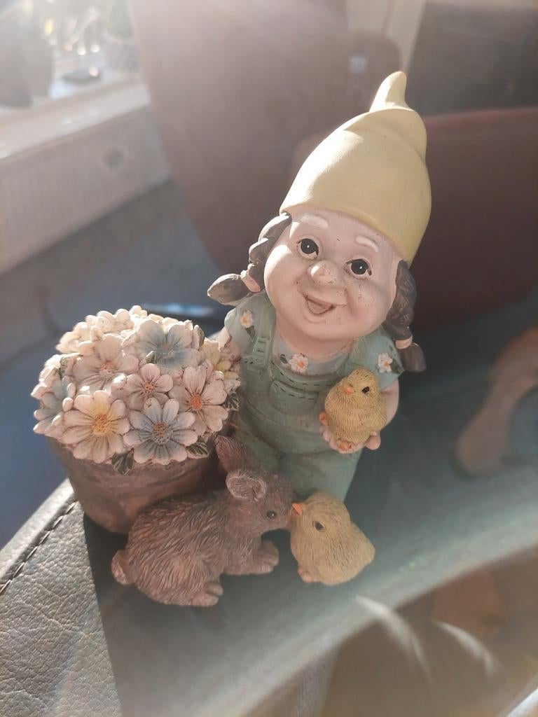 Tuinbeeldje, Ophalen of Verzenden, Zo goed als nieuw