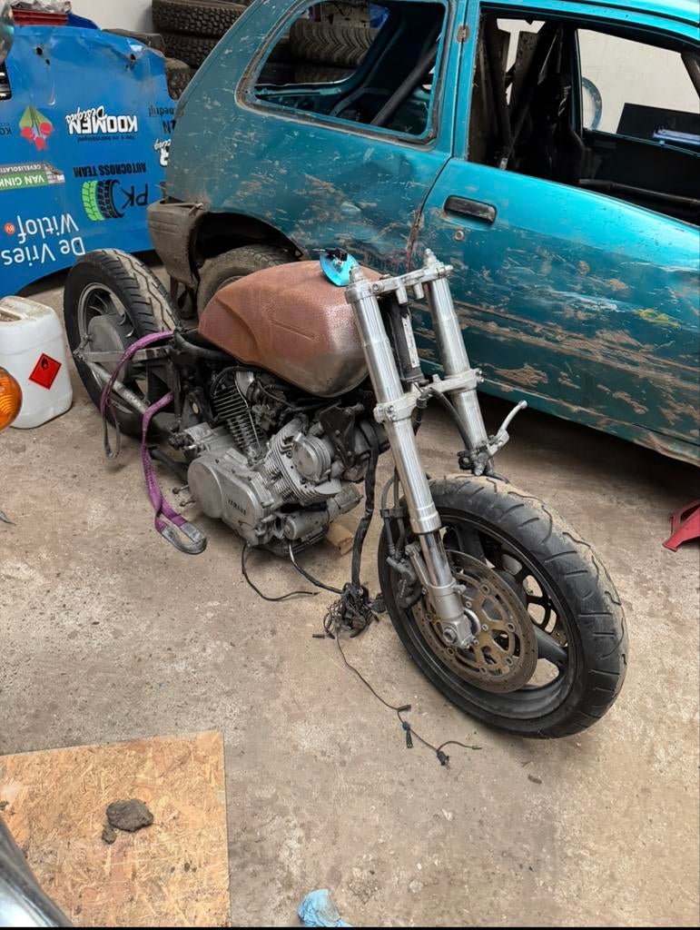 Yamaha Virago 920 project met GSXR 750 voorvork, Particulier, Overig
