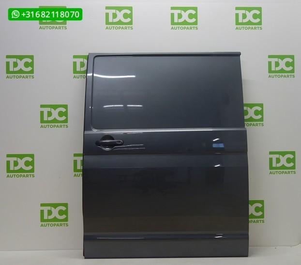 VW Transporter T6 (15-20) Schuifdeur links dicht indium grey, Gebruikt, Links, Ophalen of Verzenden, Volkswagen