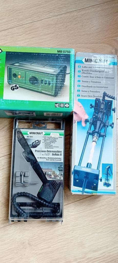 MiniCraft Draaibankje, Ophalen, Zo goed als nieuw, Houtdraaibank, Minder dan 500 mm