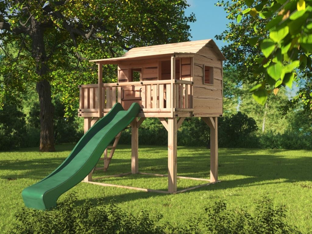 BOOMHUT KASTEEL speeltoren speelhuis klimoren speeltoestel, Ophalen, Nieuw, Schommel, Aanbouwonderdeel