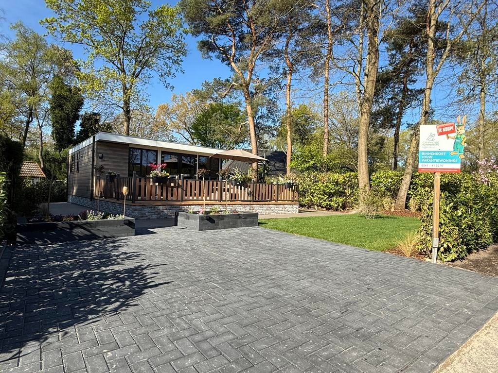 Luxe vakantiehuis midden in de Veluwse bossen in Harderwijk!, Chalet, Gelderland, 2 slaapkamers