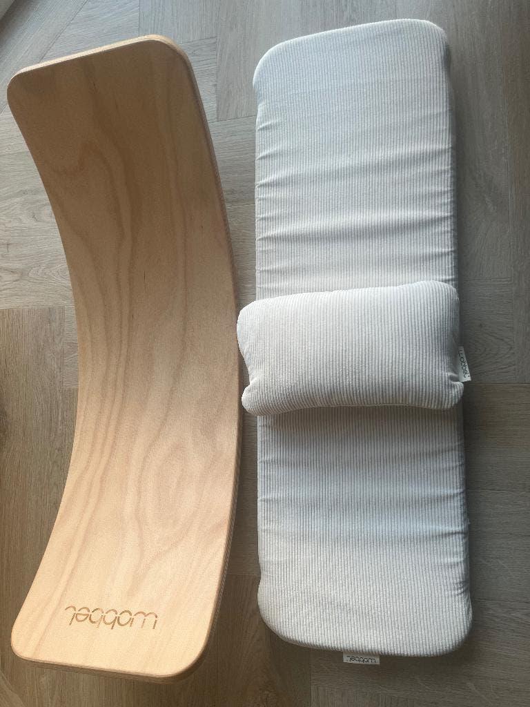 Wobbel board incl. matras en kussen, Ophalen, Zo goed als nieuw, Overige typen