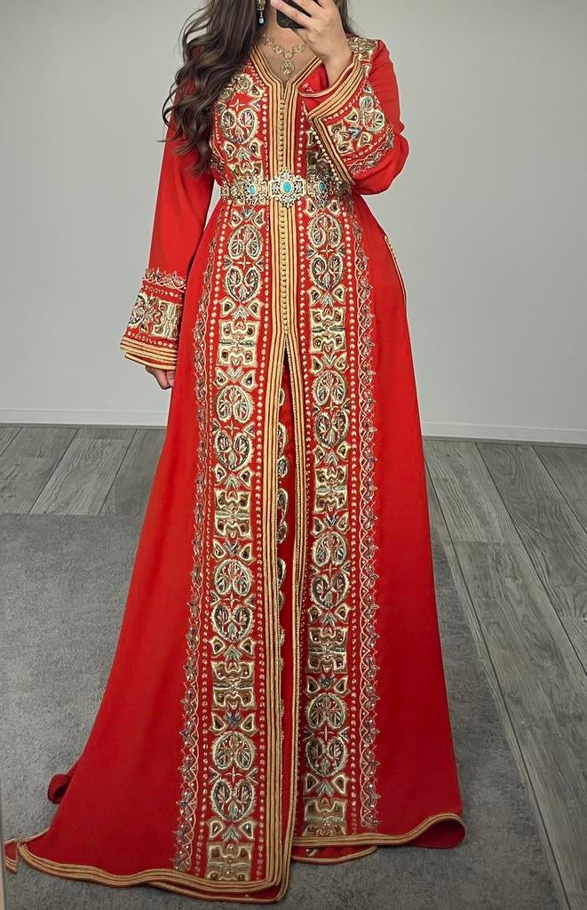 Takchita te koop S, Overige typen, Blauw, Maat 46/48 (XL) of groter, Ophalen of Verzenden