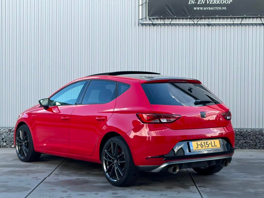 Seat Leon 1.4 TSI FR, Panorama dak, Navi, Clima, Cruise, Car, Voorwielaandrijving, Stof, Gebruikt, 4 cilinders