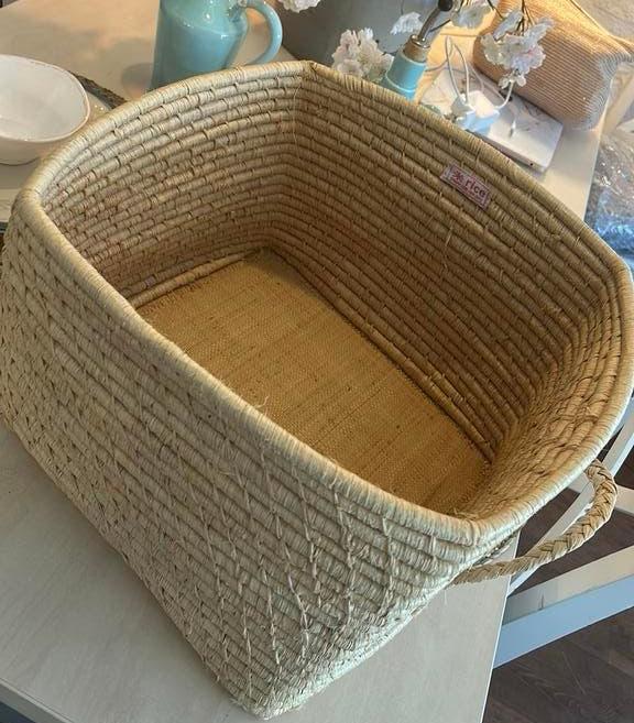 Rice DK mand met hengsels leuk om iets op te bergen, Mand, Vierkant, Ophalen of Verzenden, Zo goed als nieuw