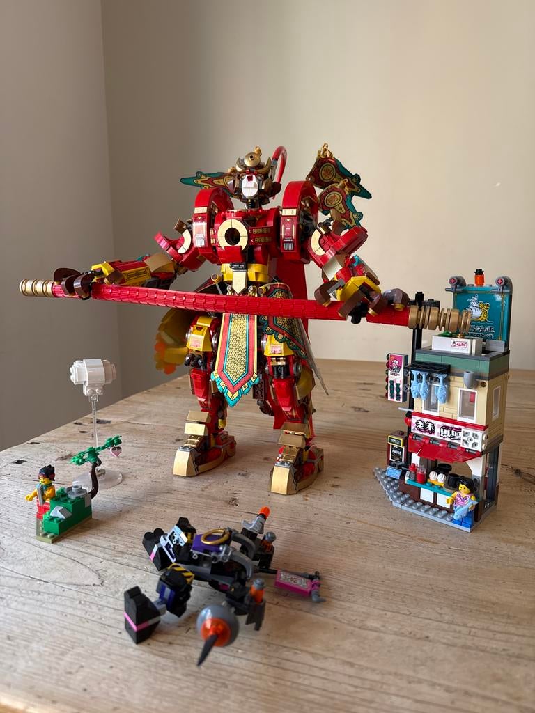 LEGO Monkie Kid: Monkey King Warrior Mech (80012), Kinderen en Baby's, Speelgoed | Duplo en Lego, Overige thema's, Lego, Ophalen of Verzenden