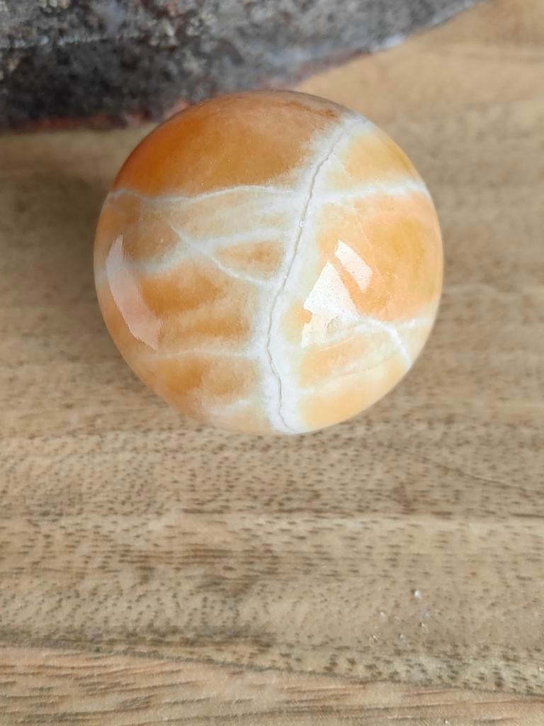 Gele calciet bolletje, Ophalen of Verzenden