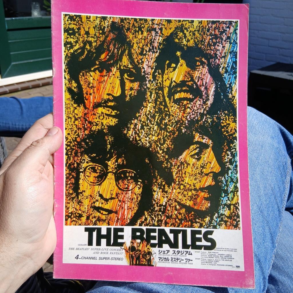 The Beatles - Japans cinema magazine, Ophalen of Verzenden, Zo goed als nieuw, Film, Overige typen