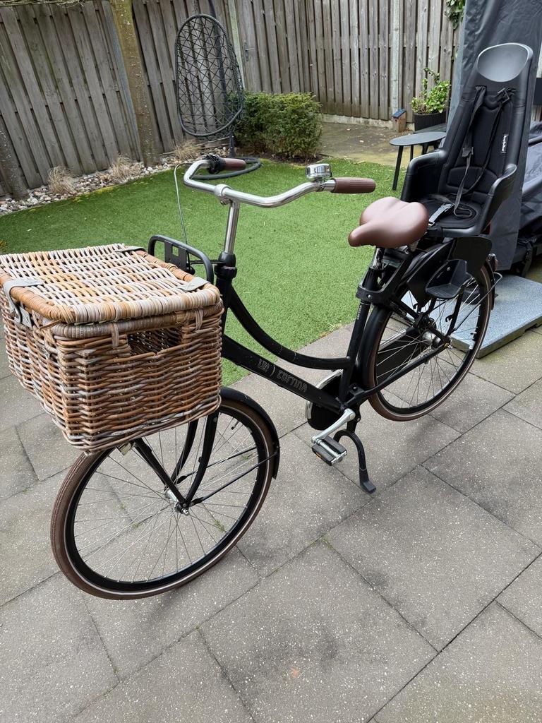 Cortina U4 Damesfiets - 3 Versnellingen - Met Mand, Versnellingen, Trommelrem, Ophalen, Overige merken