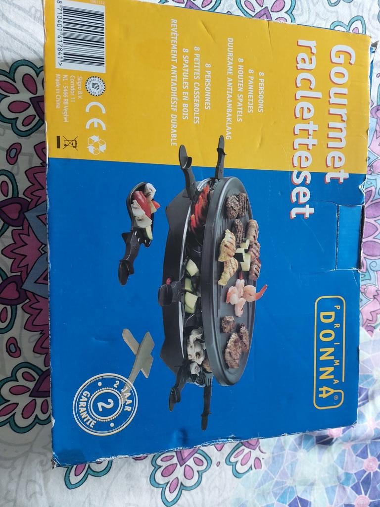 Prima Donna Gourmet racletteset, Ophalen of Verzenden