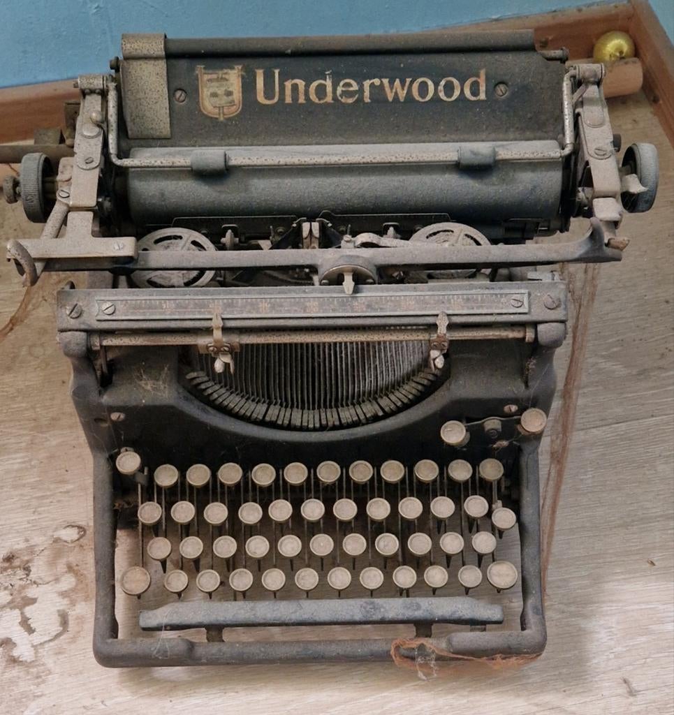 Underwood typemachine, Diversen, Typemachines, Ophalen