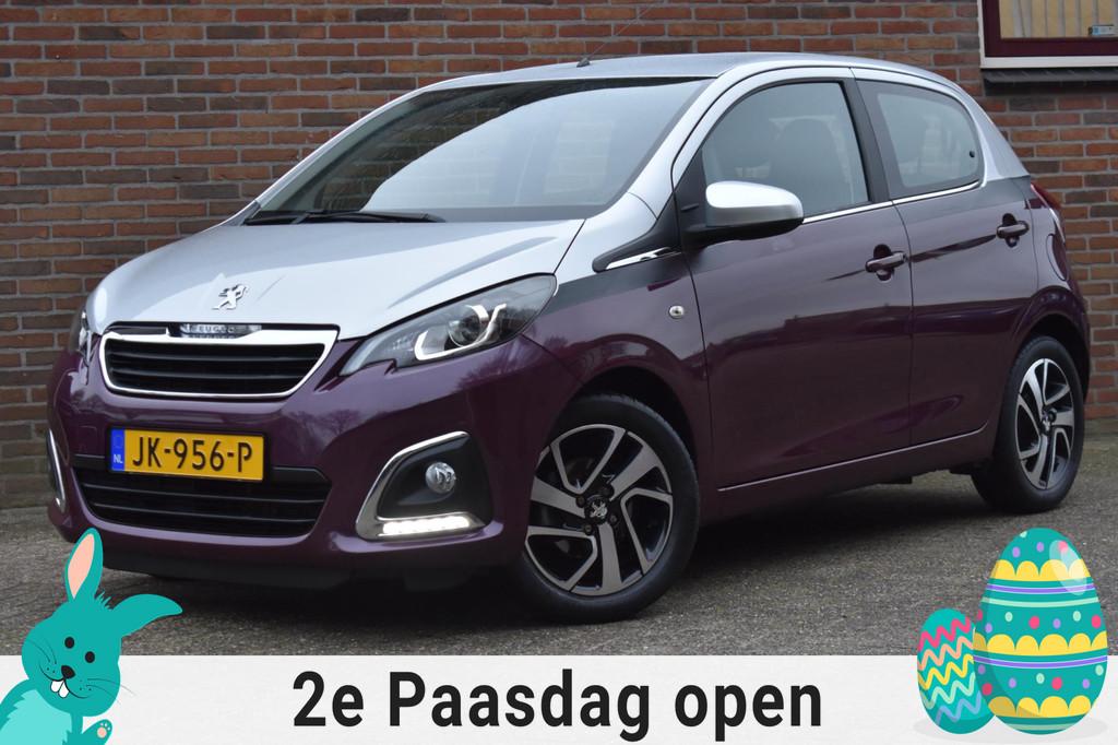 Peugeot 108 1.0 e-VTi Allure '16 Airco bluetooth Inruil moge, Voorwielaandrijving, Stof, Gebruikt, Overige kleuren