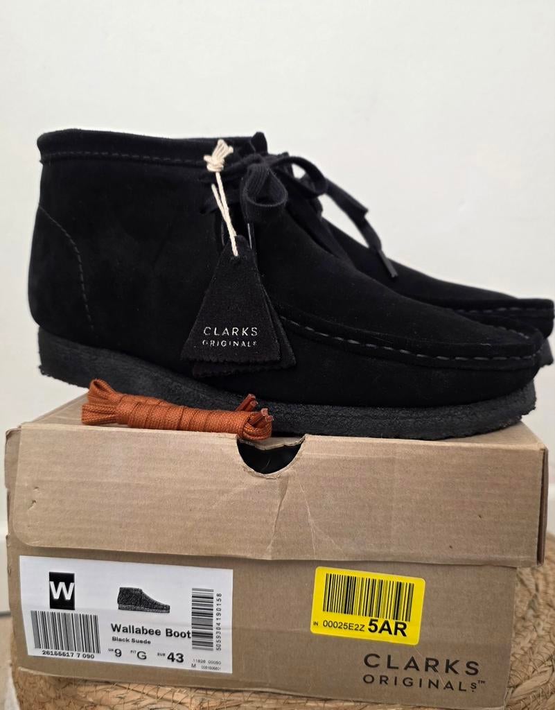 Clarks Wallabee maat 43, Kleding | Heren, Schoenen, Ophalen of Verzenden, Zwart