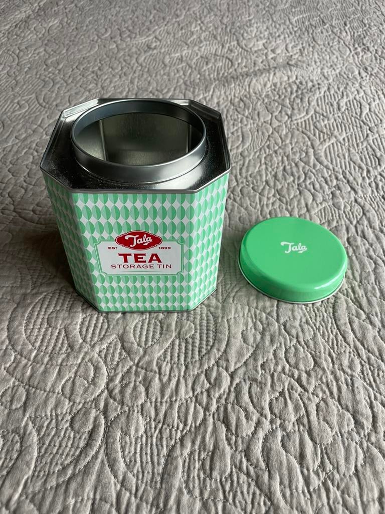 Theeblik blikken om losse thee in te bewaren, Verzamelen, Blikken, Ophalen of Verzenden, Nieuw, Thee