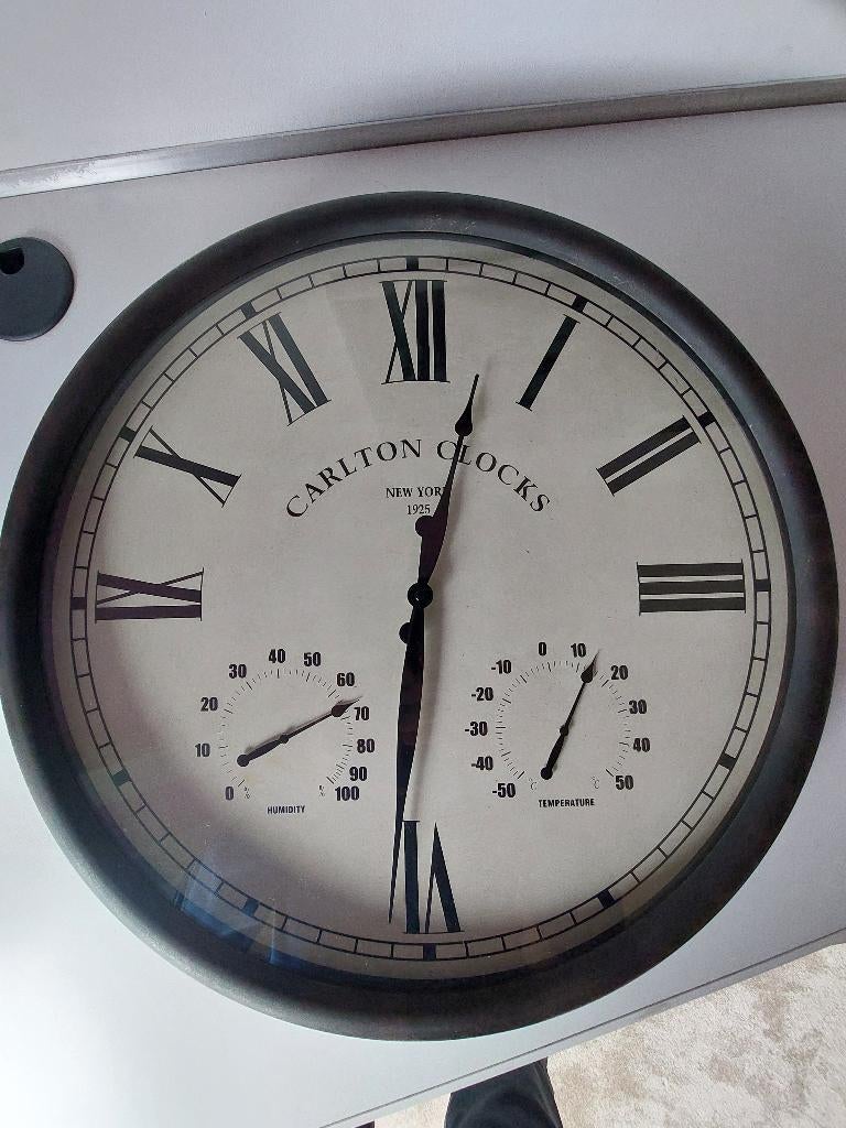 Wandklok Karlson, Ophalen, Gebruikt, Analoog, Wandklok