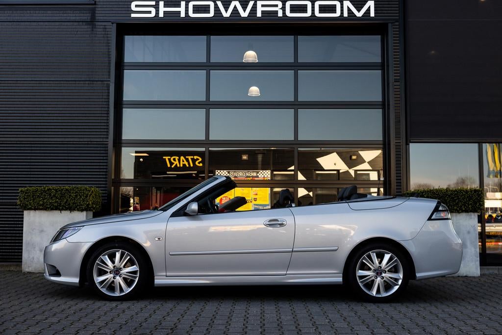 Saab 9-3 Cabrio 2.0T Vector, Hirsch 230pk, Windscherm, Nieuw, 1998 cc, Gebruikt, Zwart, 4 cilinders