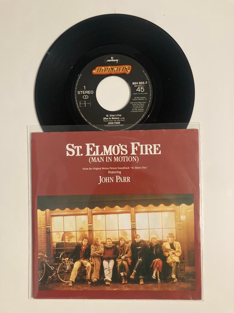 John Parr - St.Elmo’s fire, Cd's en Dvd's, Vinyl Singles, Single, 7 inch, Ophalen of Verzenden
