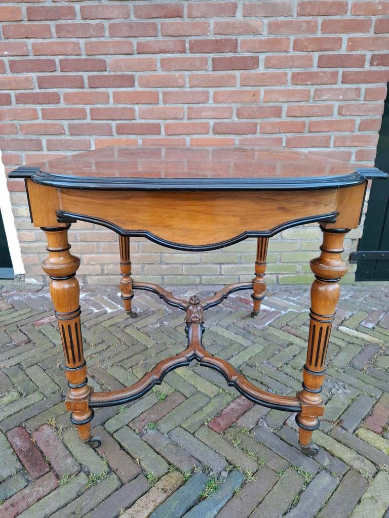 Horrix s-Gravenhage tafeltje., Antiek en Kunst, Ophalen of Verzenden