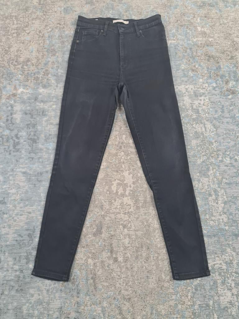 Levi’s mile high super skinny W29 L28 WMN Tulsi2928, Zwart, Ophalen of Verzenden, Zo goed als nieuw, W28 - W29 (confectie 36)