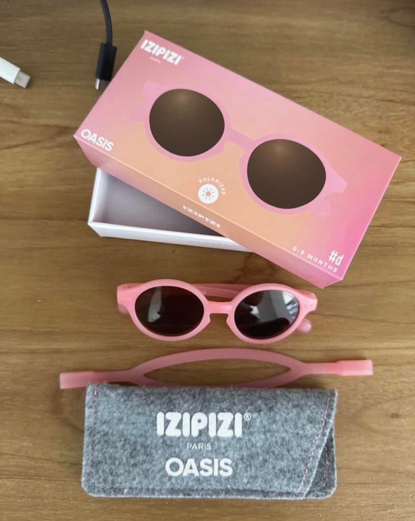 Izipizi Roze Baby Zonnebril 0-9 maanden, Overige merken, Zonnebril, Nieuw, Ophalen of Verzenden