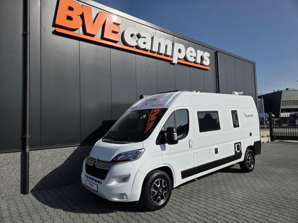 Clever Celebration 600 Busbiker Luchtvering, Caravans en Kamperen, Campers, Overige merken, Buscamper of Camperbus, Verwarmde buitenspiegels