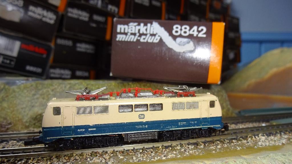 marklin z marklin miniclub spoor z., Wisselstroom, Gebruikt, Locomotief, Verzenden