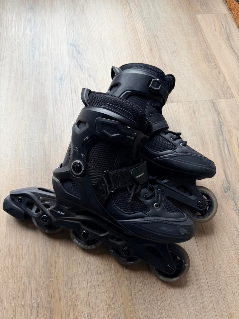 Oxelo skeelers maat 38 met beschermers, Overige merken, Gebruikt, Ophalen of Verzenden, Inline skates 4 wielen