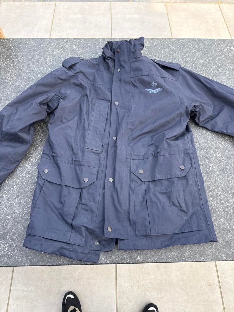 Donkerblauwe Luchtmacht Jas, Ophalen of Verzenden, Luchtmacht, Nederland, Kleding of Schoenen